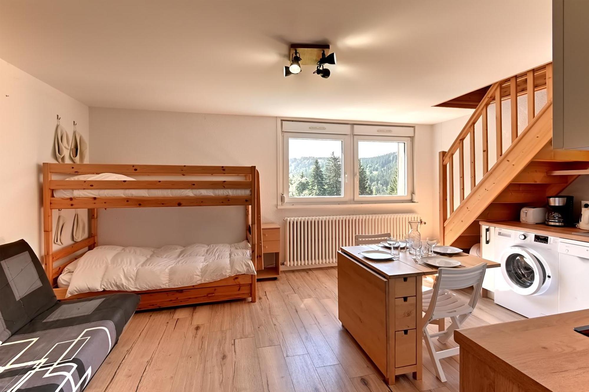 Le Nid Des Vosges - Appt Vue Montagne Apartment Gérardmer Exterior foto