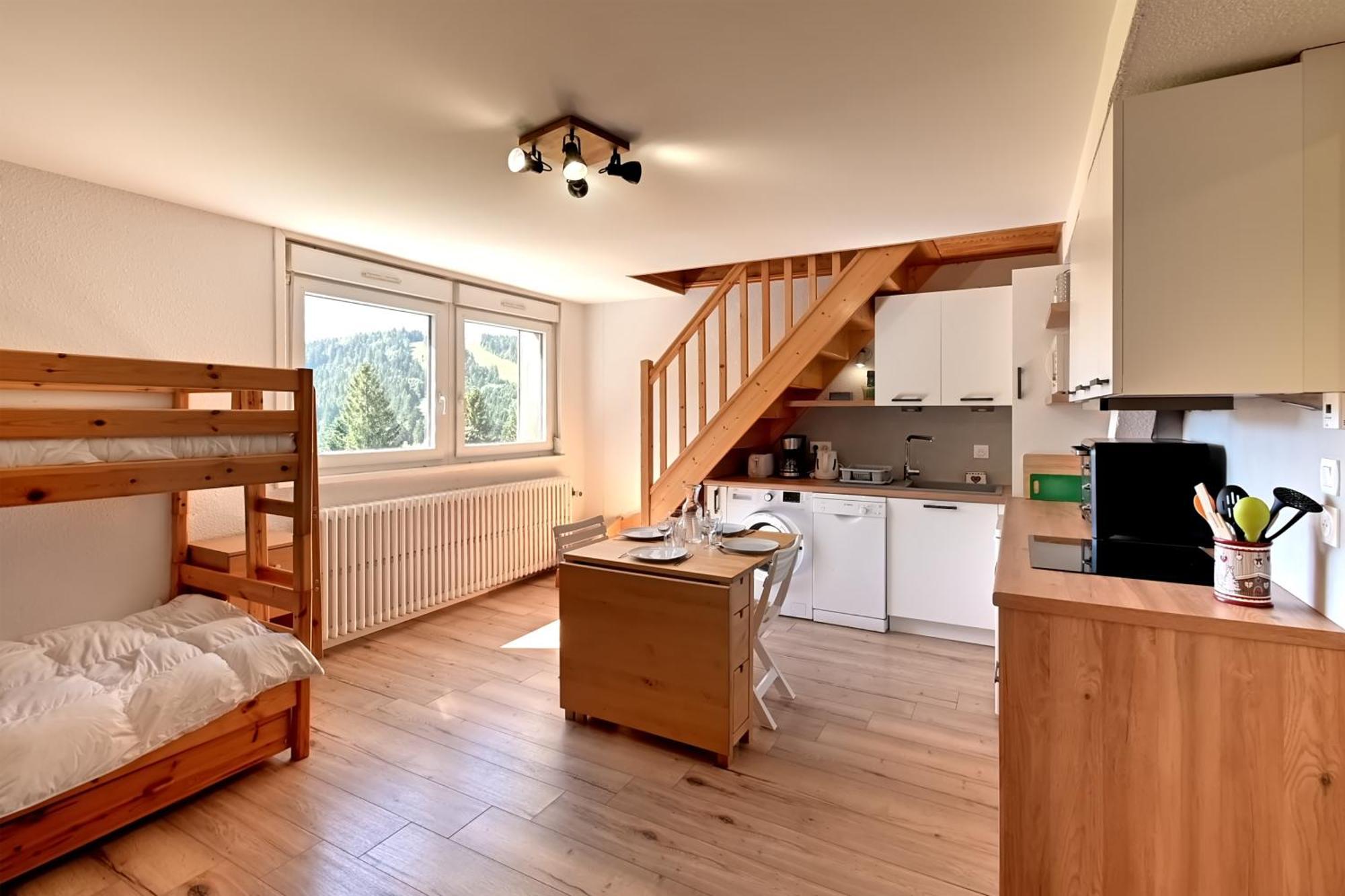 Le Nid Des Vosges - Appt Vue Montagne Apartment Gérardmer Exterior foto